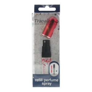 Travalo Pure Essentials Red Refillable Perfume Spray Bottle 5ml
