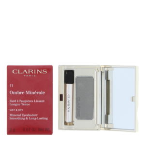 Clarins Ombre Minérale Smoothing  Long-Lasting 11 Silver Green Cosmetics 2g
